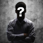Family Calls Him “Face of Evil” Silhouetted person with a question mark on their face