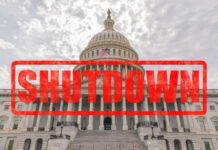 Longest Shutdown ENDS, Travel Chaos Looms U.S. Capitol building with a red 'SHUTDOWN' overlay