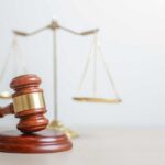 Judge's Gavel and the Scales of Justice