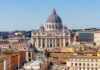 UNPRECEDENTED Vatican Move Breaks 400-Year Tradition St. Peter's Basilica in Rome with a clear blue sky