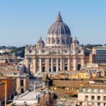UNPRECEDENTED Vatican Move Breaks 400-Year Tradition St. Peter's Basilica in Rome with a clear blue sky