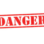Choking Scare Triggers Walmart, Target, Amazon Red danger stamp on white background