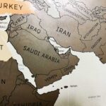 40 Energy Facilities DESTROYED Across Middle East Map showing countries in the Middle East and surrounding regions