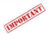 Red stamp with the word 'IMPORTANT' on a white background