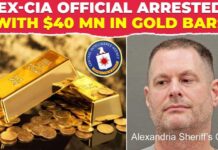 Ex-CIA Officer’s $40M Gold Stash EXPOSED! $40 MILLION IN GOLD! Ex-CIA official arrested after cash, Rolexes allegedly found inside his home