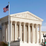 Supreme Court Smacks Down Murdaugh Conviction U.S. Supreme Court building with American flag.