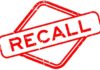 Flying Glass Panic Sparks Massive RECALL Red stamp with the word 'RECALL' inside a diamond shape