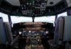 Teen Prank Triggers FEDERAL Midair U-Turn Interior view of an airplane cockpit with various instruments and controls