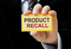 RECALL: Hidden Flaw Sparks Home Fire Fears Hand holding a product recall card