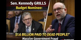 "$1.6 Billion in Checks Cashed by Dead People?" Sen. John Kennedy EXPOSES Massive Government Fraud