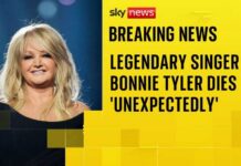 Power Ballad Icon Dies, Sudden Hospital Turn Welsh rock singer Bonnie Tyler has died in Portugal aged 75, her family has announced