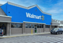Kids’ Rooms At Risk: Walmart Recall Walmart store exterior with parked cars