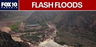 Grand Canyon flash flood leaves 20 possibly missing as evacuations continue | FOX 10 Phoenix