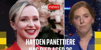 Hayden Panettiere - who starred in Heroes and Nashville - has died aged 36