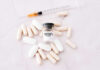 Fentanyl Bombshell: Hollywood Star Overdosed Fentanyl citrate vial surrounded by various pills and syringe.