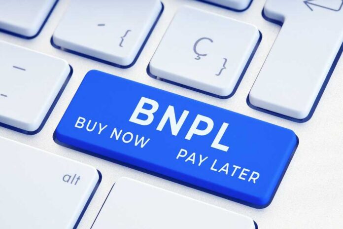 Bnpl,Or,Buy,Now,Pay,Later,Message,On,Blue,Computer