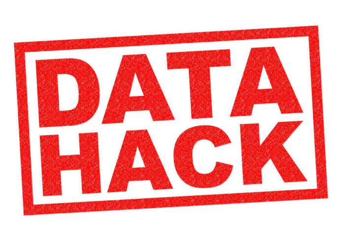 Red text saying Data Hack